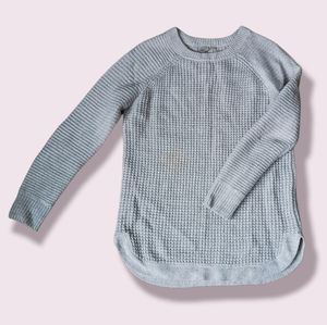 Twik Grey Cable-knit Chunky Sweater
